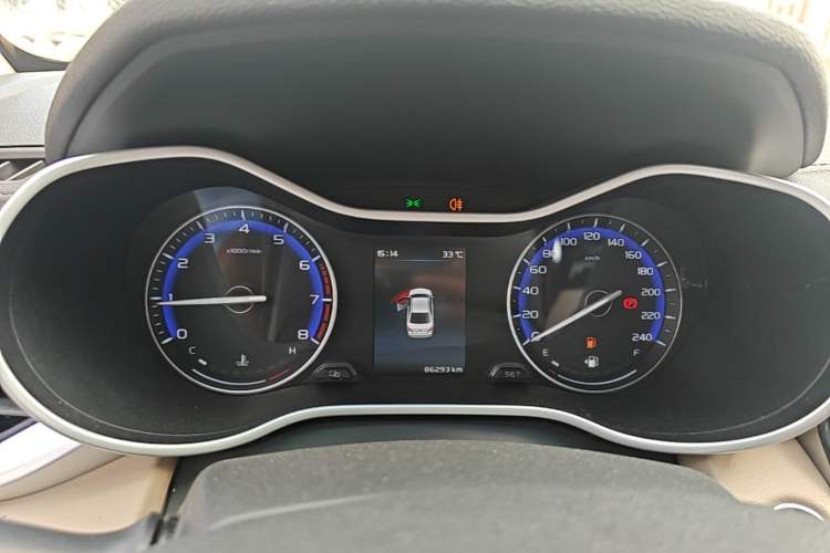 Used Geely Auto Emgrand 2018 1.5L Manual Luxury Model Instrument Cluster