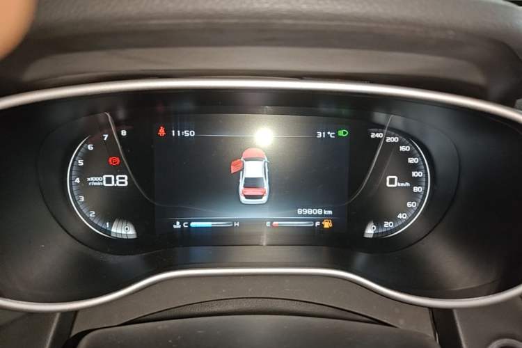 Used Geely Auto Emgrand 2018 1.5L Manual Upward Connect Edition Instrument Cluster