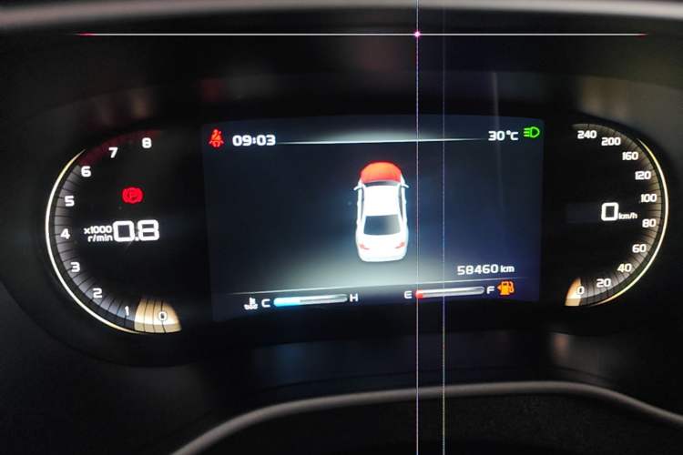 Used Geely Auto Emgrand 2018 1.5L Manual Upward Connect Edition Instrument Cluster