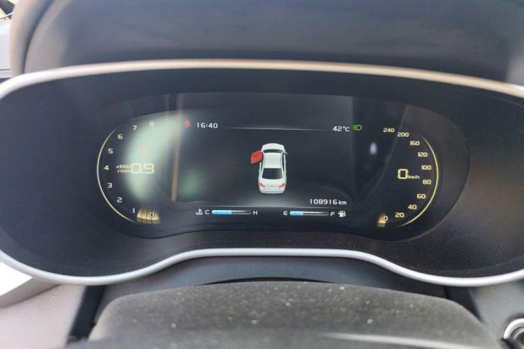 Used Geely Auto Emgrand 2018 1.5L Manual Upward Connect Edition Instrument Cluster