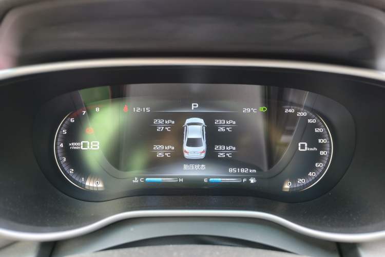 Used Geely Auto Emgrand 2018 1.5L CVT Upward Connect Edition Instrument Cluster