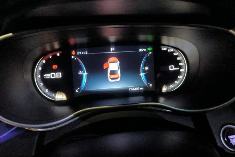 Used Geely Auto Emgrand 2018 1.5L CVT Upward Connect Edition Instrument Cluster