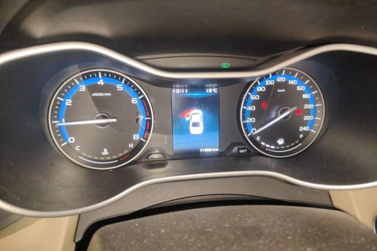 Used Geely Auto Emgrand 2018 1.5L Manual Luxury Model Instrument Cluster