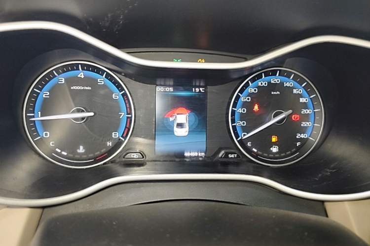 Used Geely Auto Emgrand 2018 1.5L Manual Luxury Model Instrument Cluster