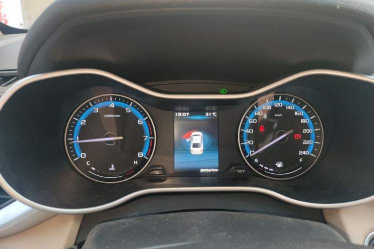 Used Geely Auto Emgrand 2018 1.5L Manual Luxury Model Instrument Cluster