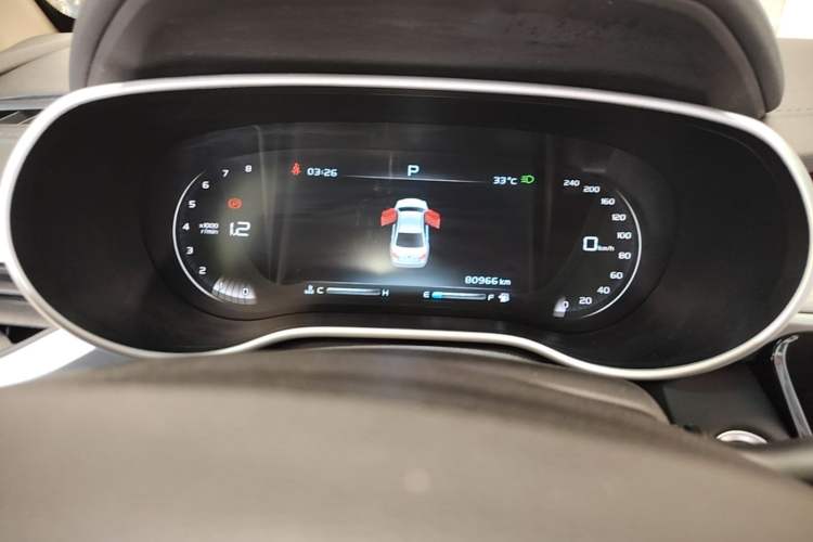 Used Geely Auto Emgrand 2018 1.5L CVT Upward Connect Edition Instrument Cluster