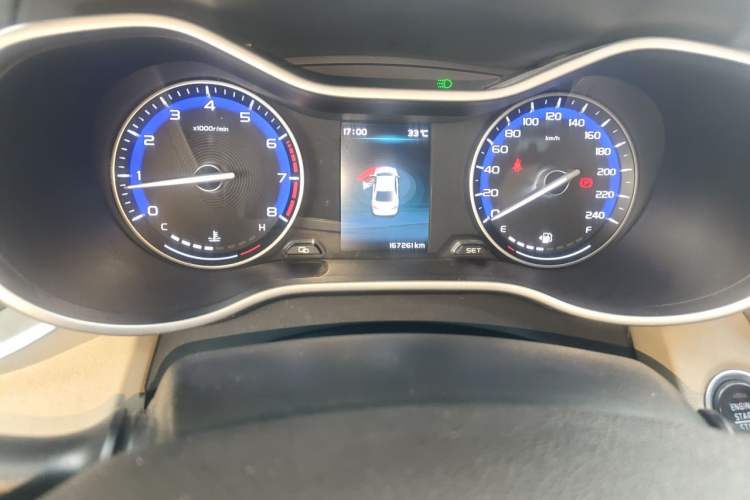 Used Geely Auto Emgrand 2018 1.5L Manual Luxury Model Odometer Close Up