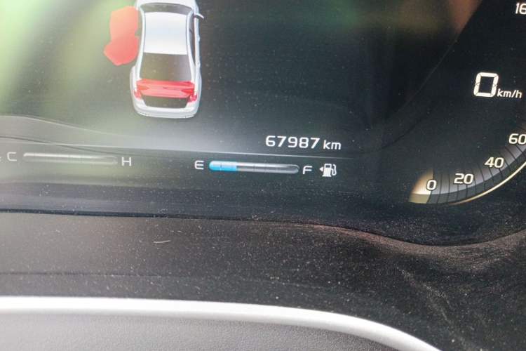 Used Geely Auto Emgrand 2018 1.5L Manual Upward Connect Edition Odometer Close Up