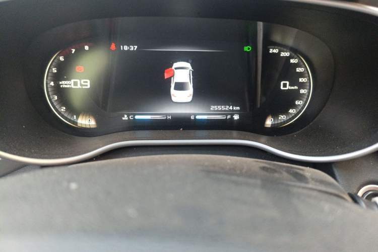 Used Geely Auto Emgrand 2018 1.5L CVT Upward Connect Edition Odometer Close Up