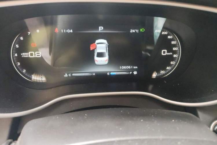 Used Geely Auto Emgrand 2018 1.5L CVT Upward Connect Edition Odometer Close Up