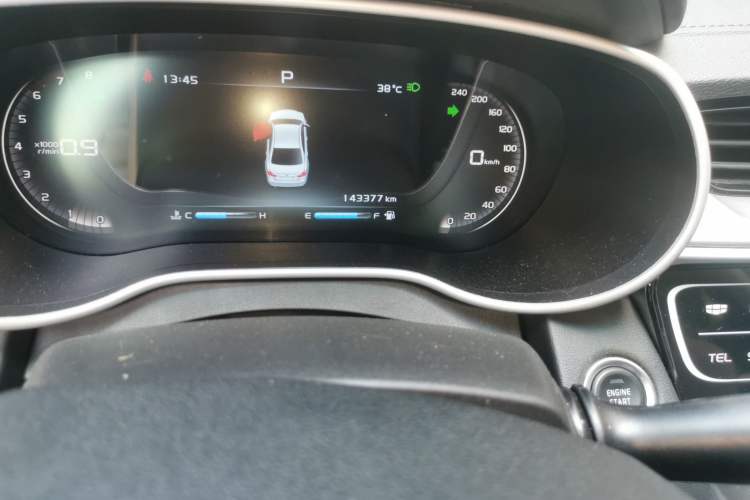 Used Geely Auto Emgrand 2018 1.5L CVT Upward Connect Edition Odometer Close Up