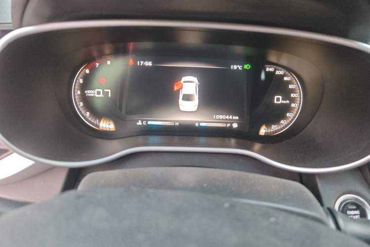 Used Geely Auto Emgrand 2018 1.5L Manual Upward Connect Edition Odometer Close Up