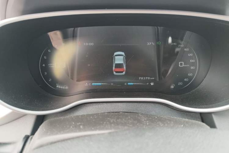 Used Geely Auto Emgrand 2018 1.5L Manual Upward Connect Edition Odometer Close Up