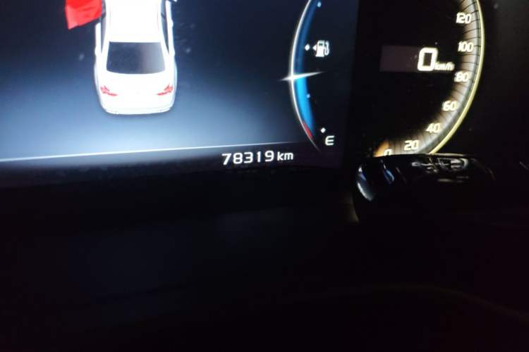 Used Geely Auto Emgrand 2018 1.5L CVT Upward Connect Edition Odometer Close Up