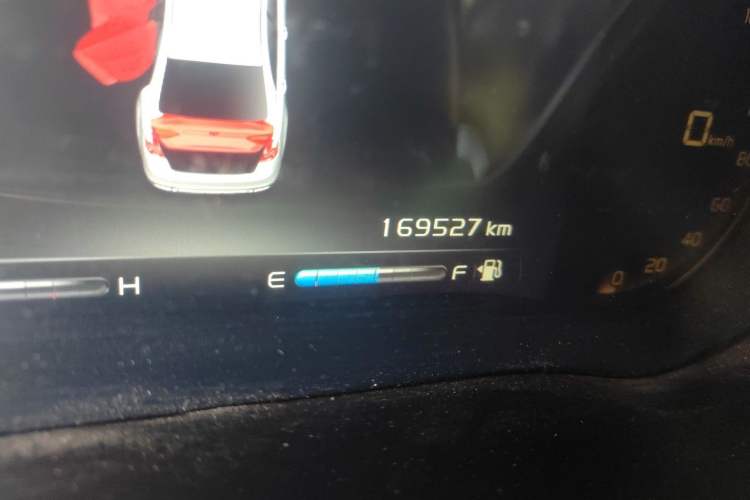 Used Geely Auto Emgrand 2018 1.5L Manual Upward Connect Edition Odometer Close Up