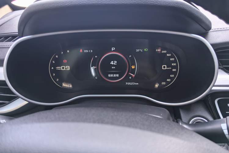 Used Geely Auto Emgrand 2018 1.5L CVT Upward Connect Edition Odometer Close Up