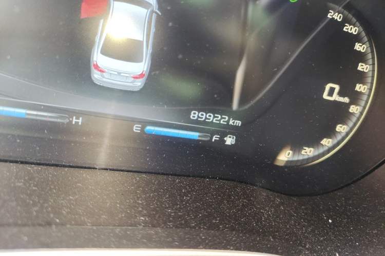 Used Geely Auto Emgrand 2018 1.5L CVT Upward Connect Edition Odometer Close Up