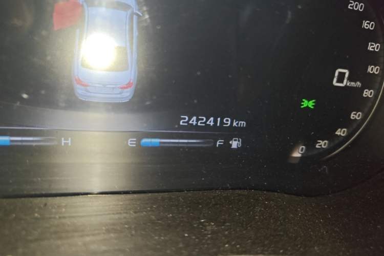 Used Geely Auto Emgrand 2018 1.5L Manual Upward Connect Edition Odometer Close Up