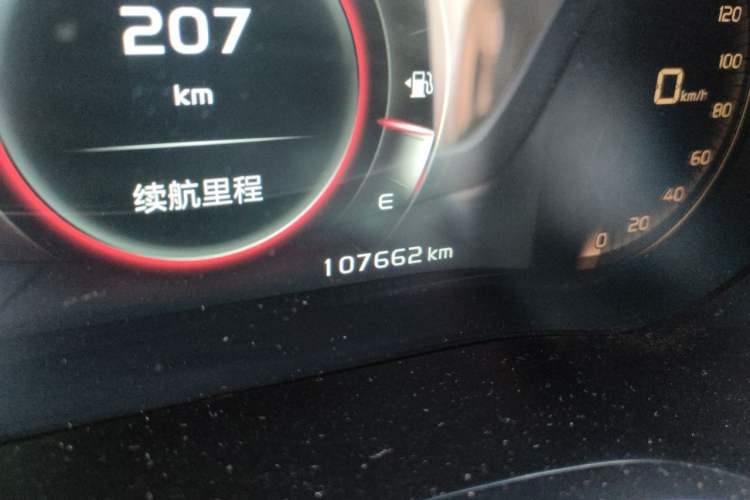 Used Geely Auto Emgrand 2018 1.5L Manual Upward Connect Edition Odometer Close Up