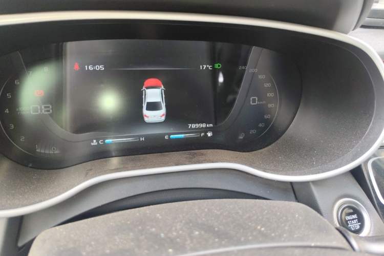 Used Geely Auto Emgrand 2018 1.5L Manual Upward Connect Edition Odometer Close Up