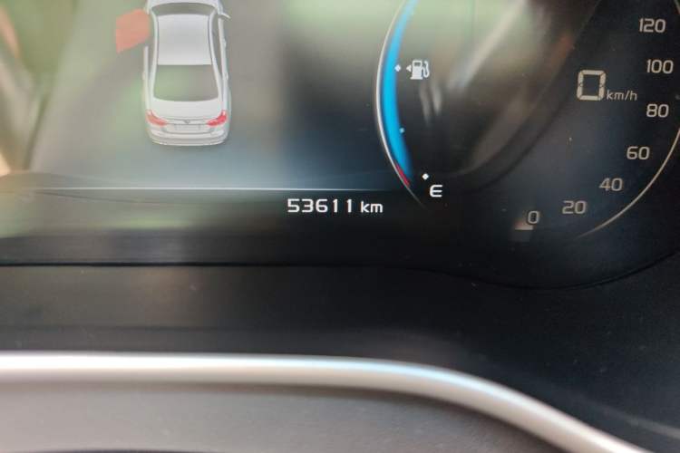 Used Geely Auto Emgrand 2018 1.5L Manual Upward Connect Edition Odometer Close Up