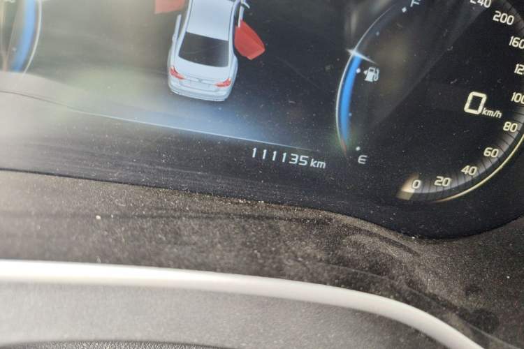 Used Geely Auto Emgrand 2018 1.5L CVT Upward Connect Edition Odometer Close Up