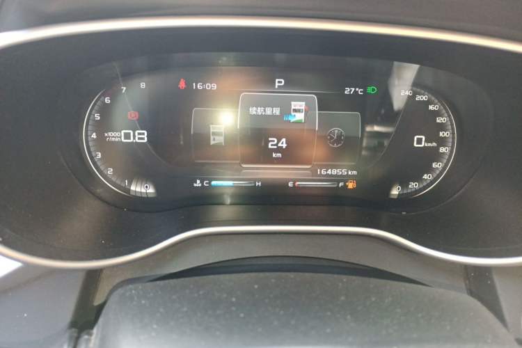 Used Geely Auto Emgrand 2018 1.5L CVT Upward Connect Edition Odometer Close Up