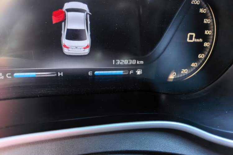 Used Geely Auto Emgrand 2018 1.5L Manual Upward Connect Edition Odometer Close Up