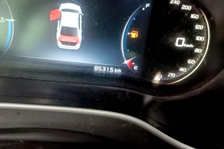 Used Geely Auto Emgrand 2018 1.5L Manual Upward Connect Edition Odometer Close Up