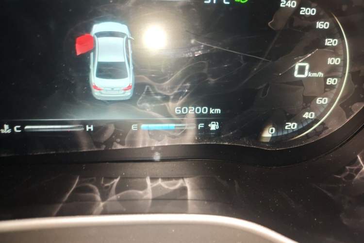 Used Geely Auto Emgrand 2018 1.5L Manual Upward Connect Edition Odometer Close Up