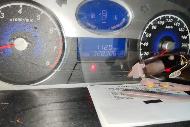 Used Geely Auto Emgrand  Odometer Close Up