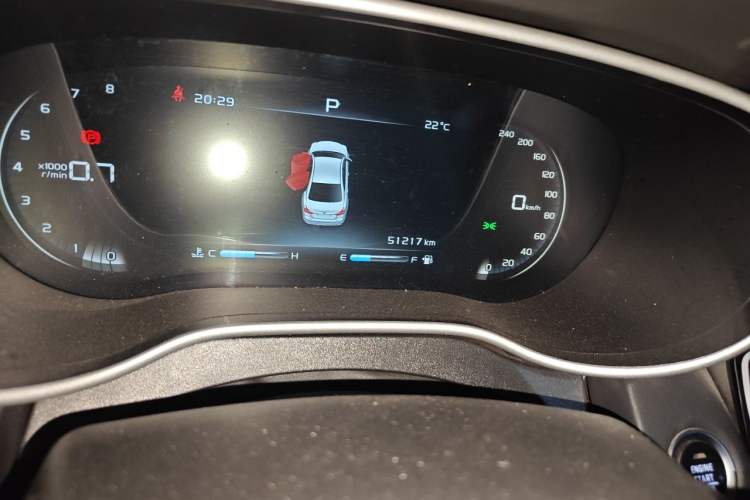Used Geely Auto Emgrand 2018 1.5L CVT Luxury Model Odometer Close Up