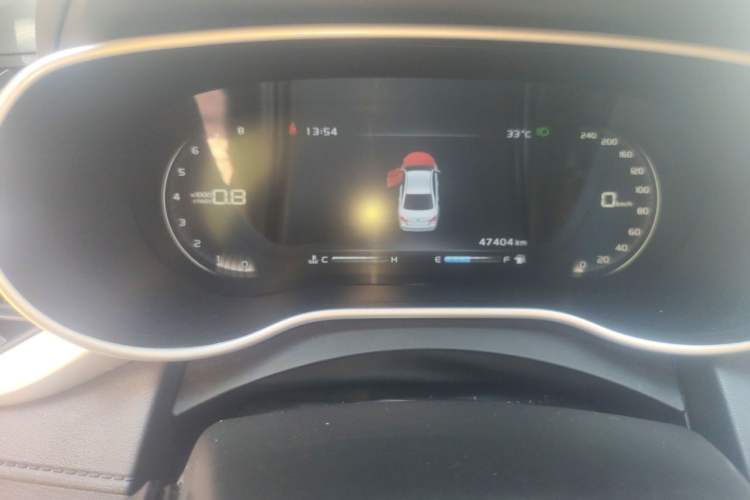 Used Geely Auto Emgrand 2018 1.5L Manual Upward Connect Edition Odometer Close Up