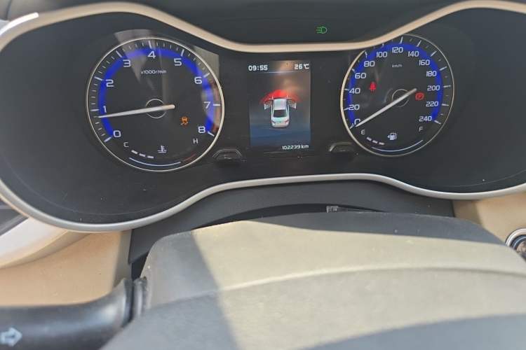 Used Geely Auto Emgrand 2018 1.5L Manual Luxury Model Odometer Close Up
