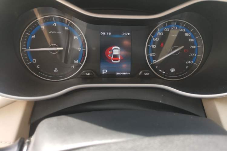 Used Geely Auto Emgrand 2018 1.5L CVT Luxury Model Odometer Close Up