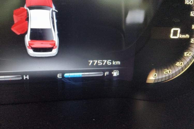 Used Geely Auto Emgrand 2018 1.5L CVT Upward Connect Edition Odometer Close Up