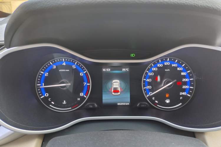 Used Geely Auto Emgrand 2018 1.5L Manual Luxury Model Odometer Close Up
