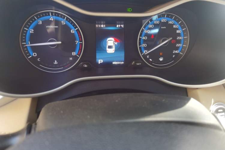 Used Geely Auto Emgrand 2018 1.5L CVT Luxury Model Odometer Close Up