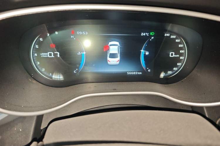 Used Geely Auto Emgrand 2018 1.5L Manual Upward Connect Edition Odometer Close Up