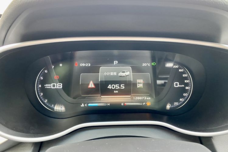 Used Geely Auto Emgrand 2018 1.5L CVT Upward Connect Edition Odometer Close Up