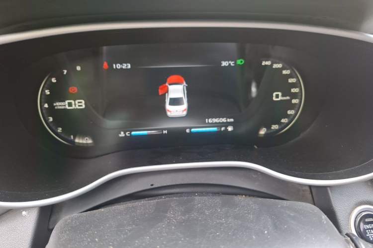 Used Geely Auto Emgrand 2018 1.5L Manual Upward Connect Edition Odometer Close Up