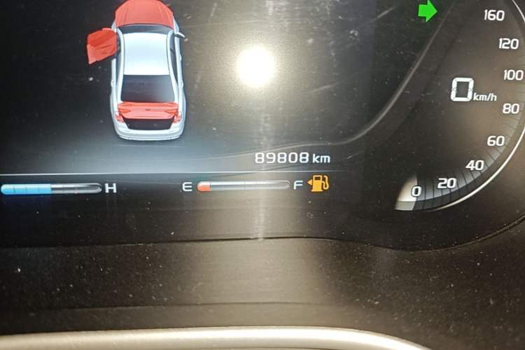 Used Geely Auto Emgrand 2018 1.5L Manual Upward Connect Edition Odometer Close Up