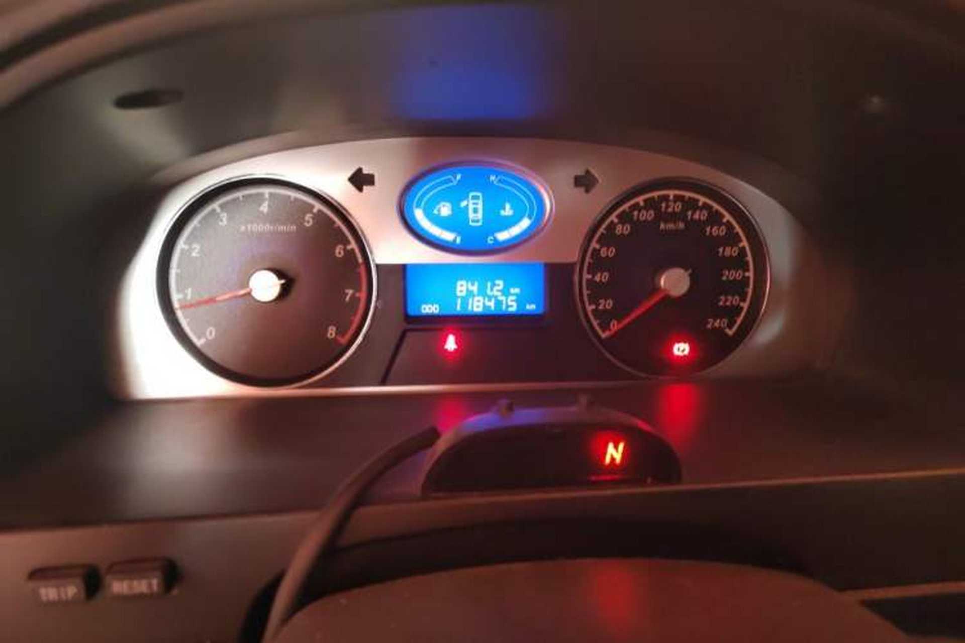 Used Geely Auto Emgrand  Odometer Close Up