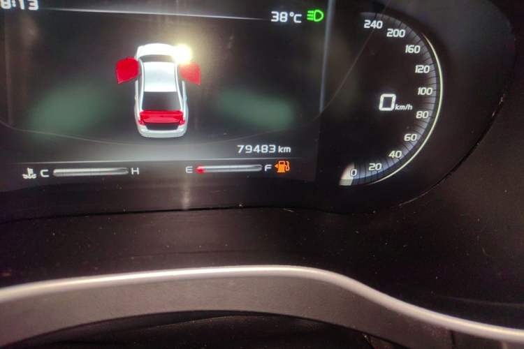 Used Geely Auto Emgrand 2018 1.5L Manual Upward Connect Edition Odometer Close Up