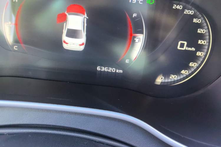 Used Geely Auto Emgrand 2018 1.5L Manual Upward Connect Edition Odometer Close Up
