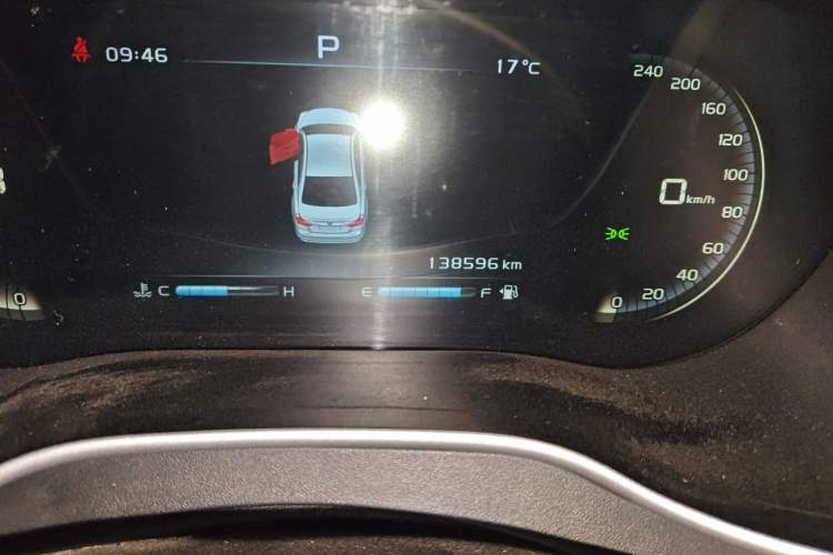 Used Geely Auto Emgrand 2018 1.5L CVT Upward Connect Edition Odometer Close Up