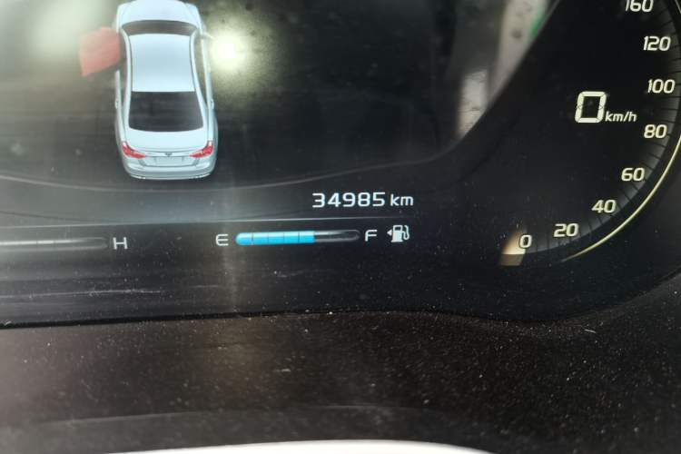 Used Geely Auto Emgrand 2018 1.5L CVT Upward Connect Edition Odometer Close Up