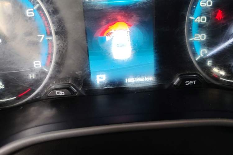 Used Geely Auto Emgrand 2018 1.5L CVT Luxury Model Odometer Close Up