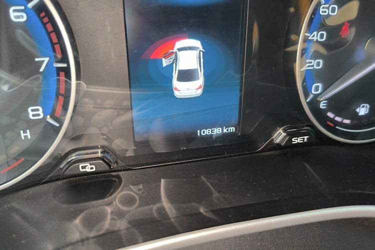 Used Geely Auto Emgrand 2018 1.5L Manual Luxury Model Odometer Close Up