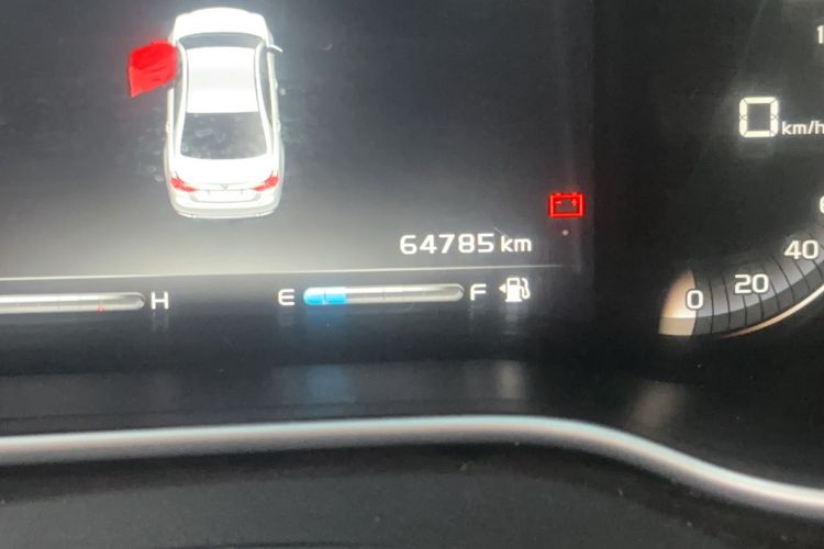 Used Geely Auto Emgrand 2018 1.5L CVT Upward Connect Edition Odometer Close Up
